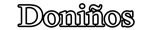 doniños